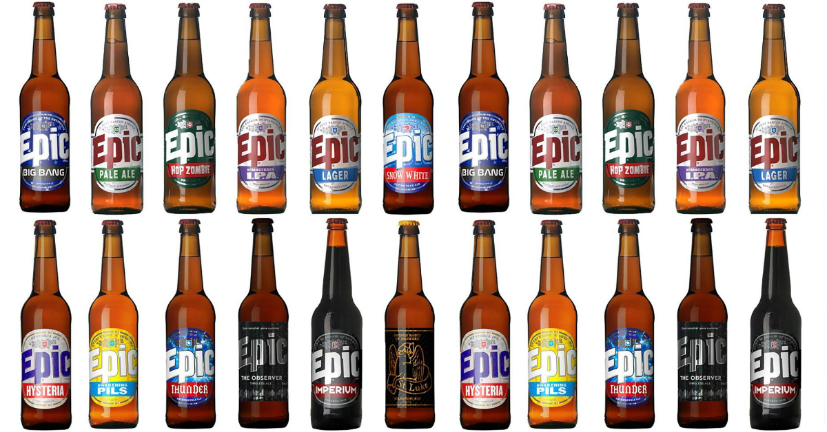 Epic Beer Bottles