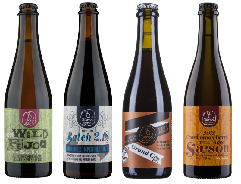 8 Wired Brewery Barrel Aged Beers