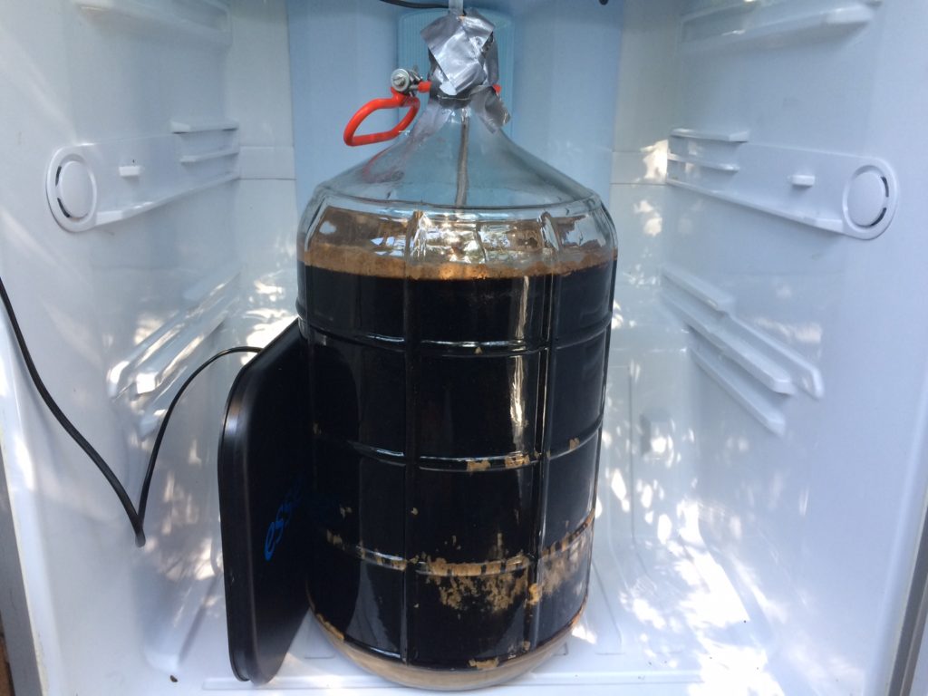 Dry Irish Stout Fermenting