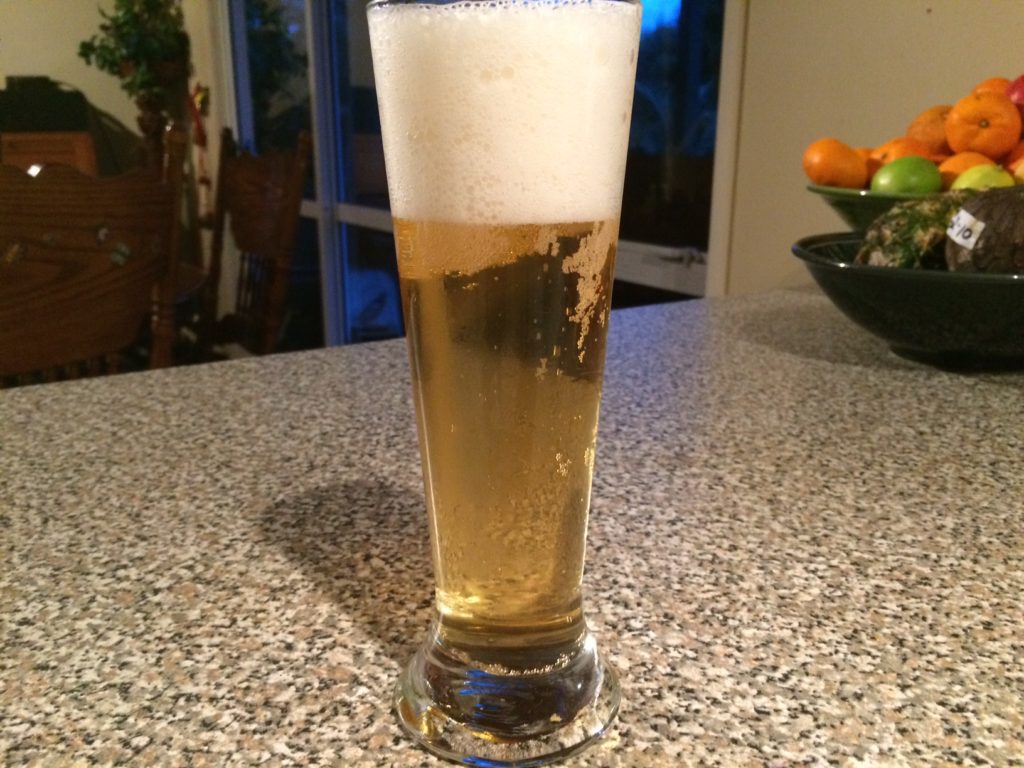 Cream Ale in glass